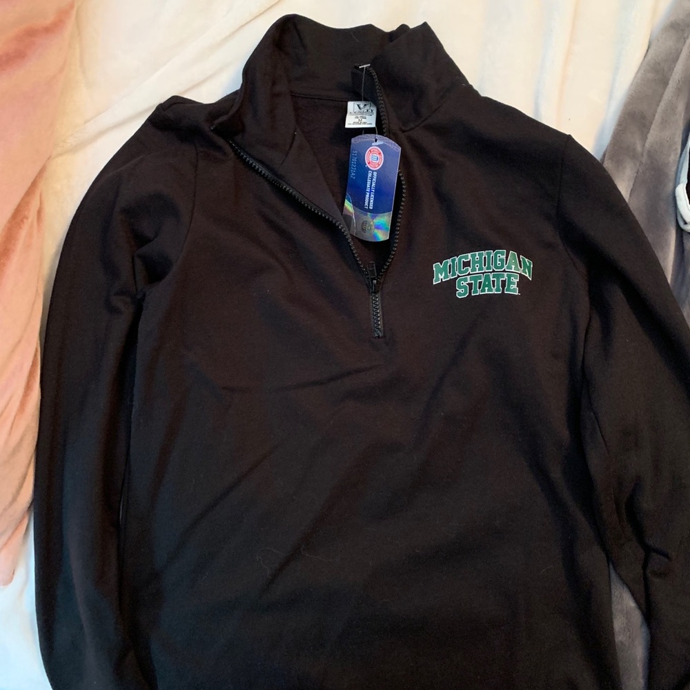 Michigan State quarter-zip